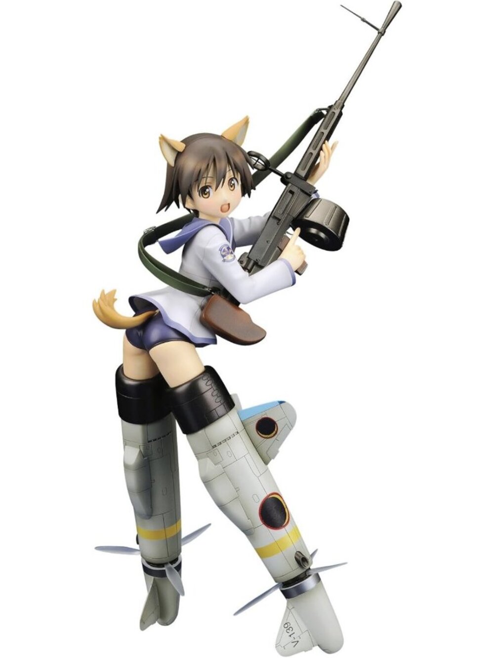 Yoshika Miyafuji PVC Figure - 1:8 Scale Collectible, Anime Decor, Gift Idea